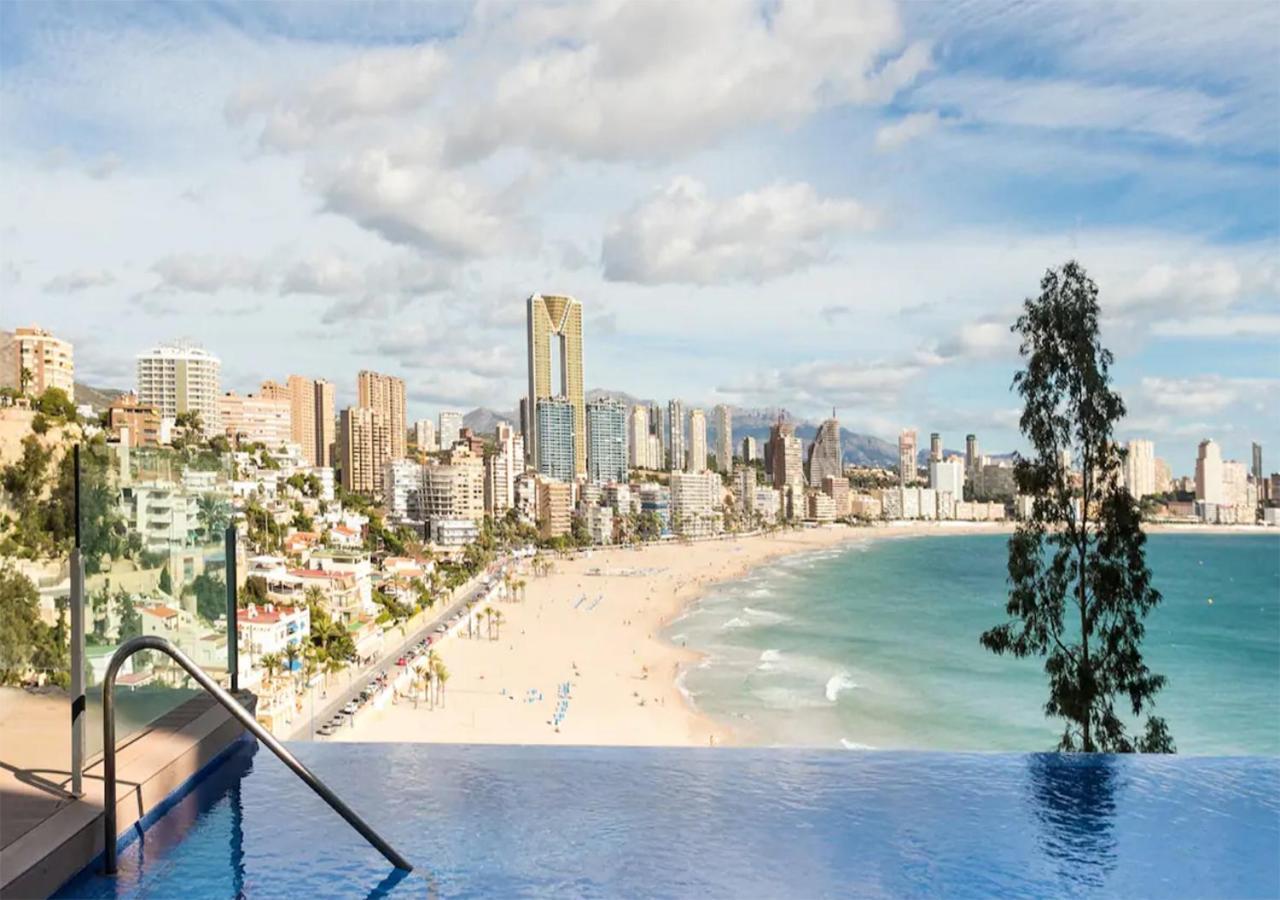Luxury Apartment With Private Hot Tub By Poniente Beach Benidorm Exterior photo